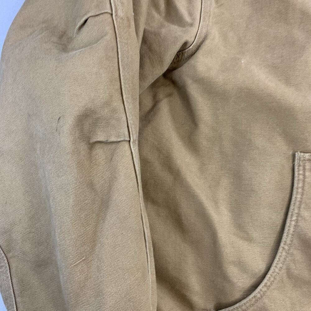 CARHARTT Mens 2XL Brown Sherpa Lined Sandstone Chore Coat Jacket C61 CML - Picture 6 of 14